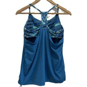 PTP-18”-FABLETICS-Norwalk Tank-Bombay Blue/Impulse Print Blue